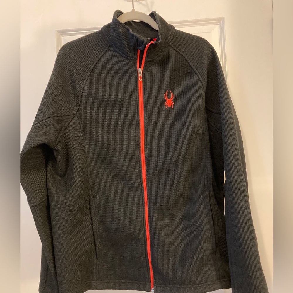SPYDER Size L Full Zip Sweater new without tags